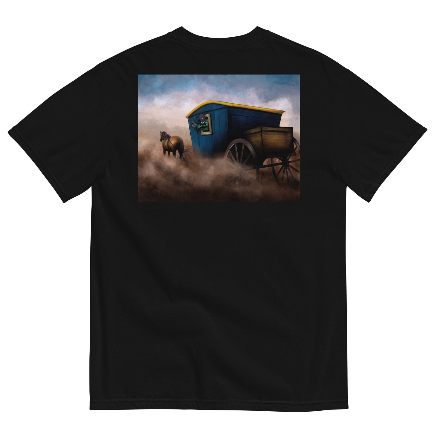 Stage Coach Robbery Unisex garment-dyed heavyweight t-shirt