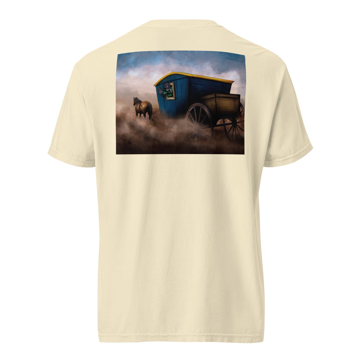 Stage Coach Robbery Unisex garment-dyed heavyweight t-shirt