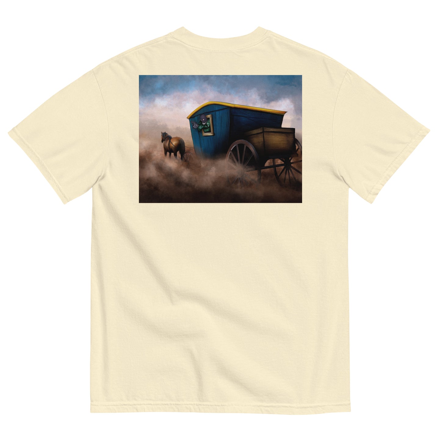 Stage Coach Robbery Unisex garment-dyed heavyweight t-shirt