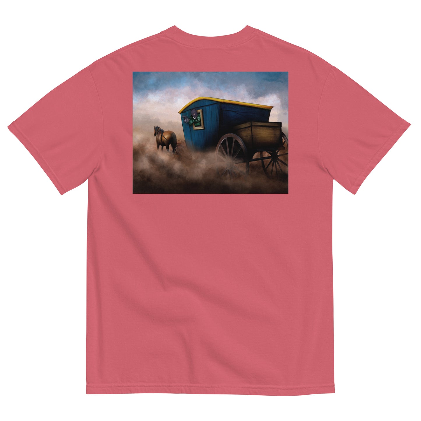 Stage Coach Robbery Unisex garment-dyed heavyweight t-shirt